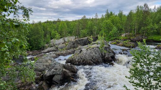 Водопад на реке Шуонийоки